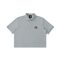 Off Script Women’s Essential Cropped Polo Shirt