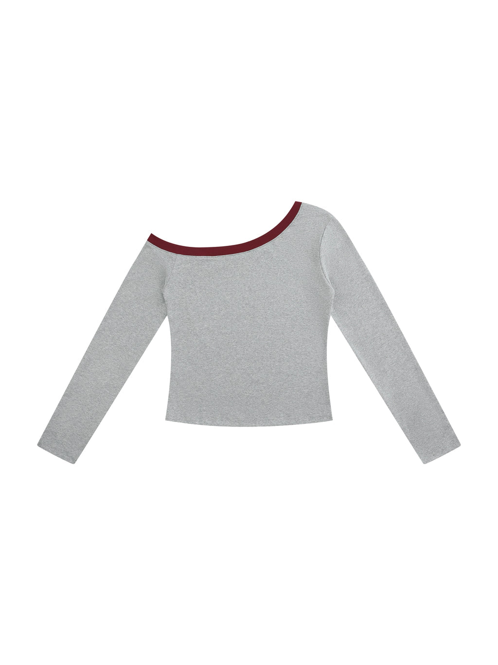 Women’s Color Block Off-the-Shoulder T-Shirt