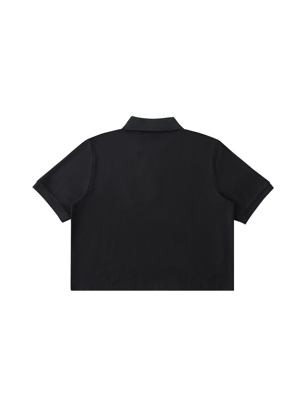 Essential Cropped Polo Shirt