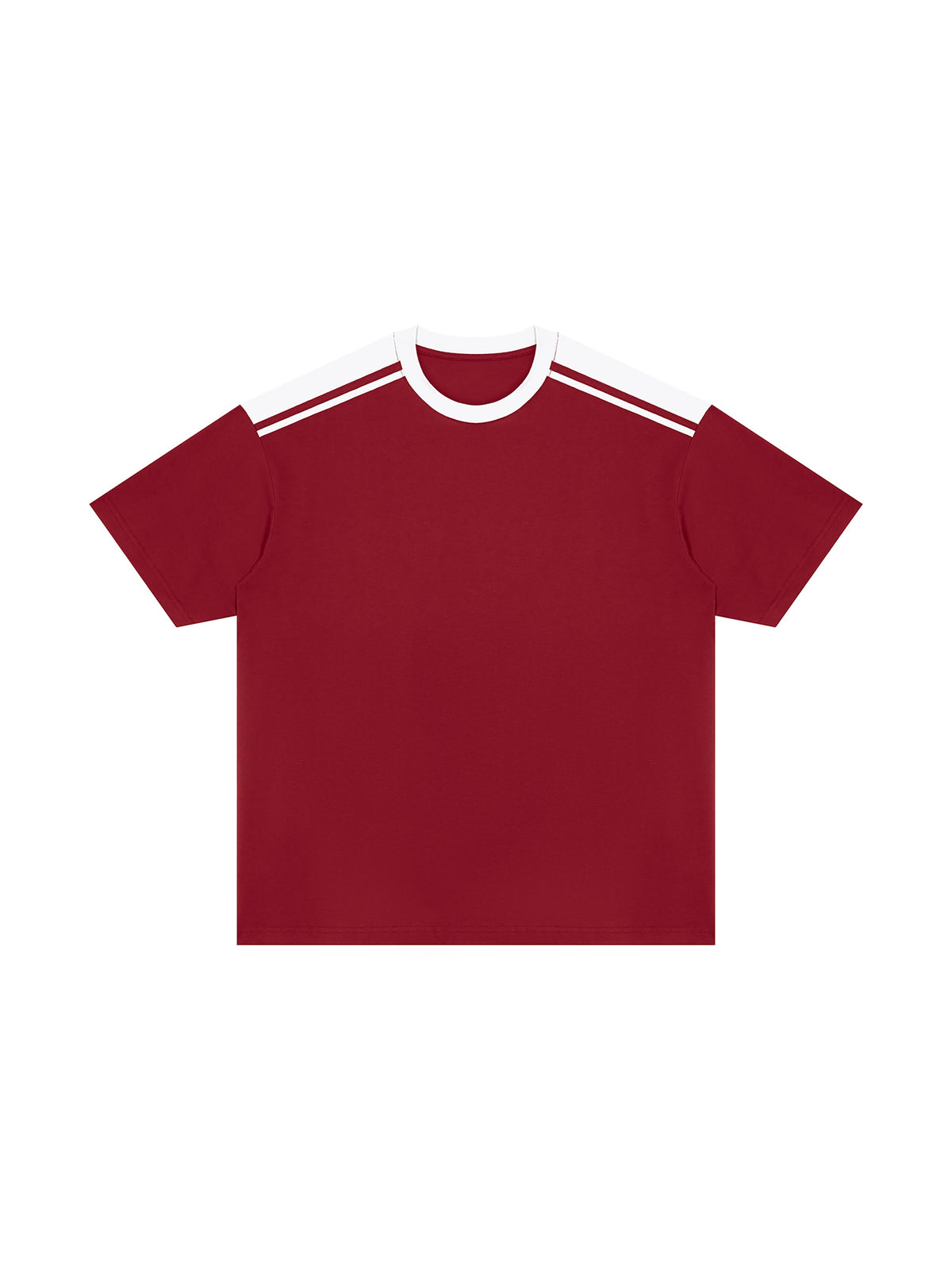 Unisex Color Block Loose T-Shirt