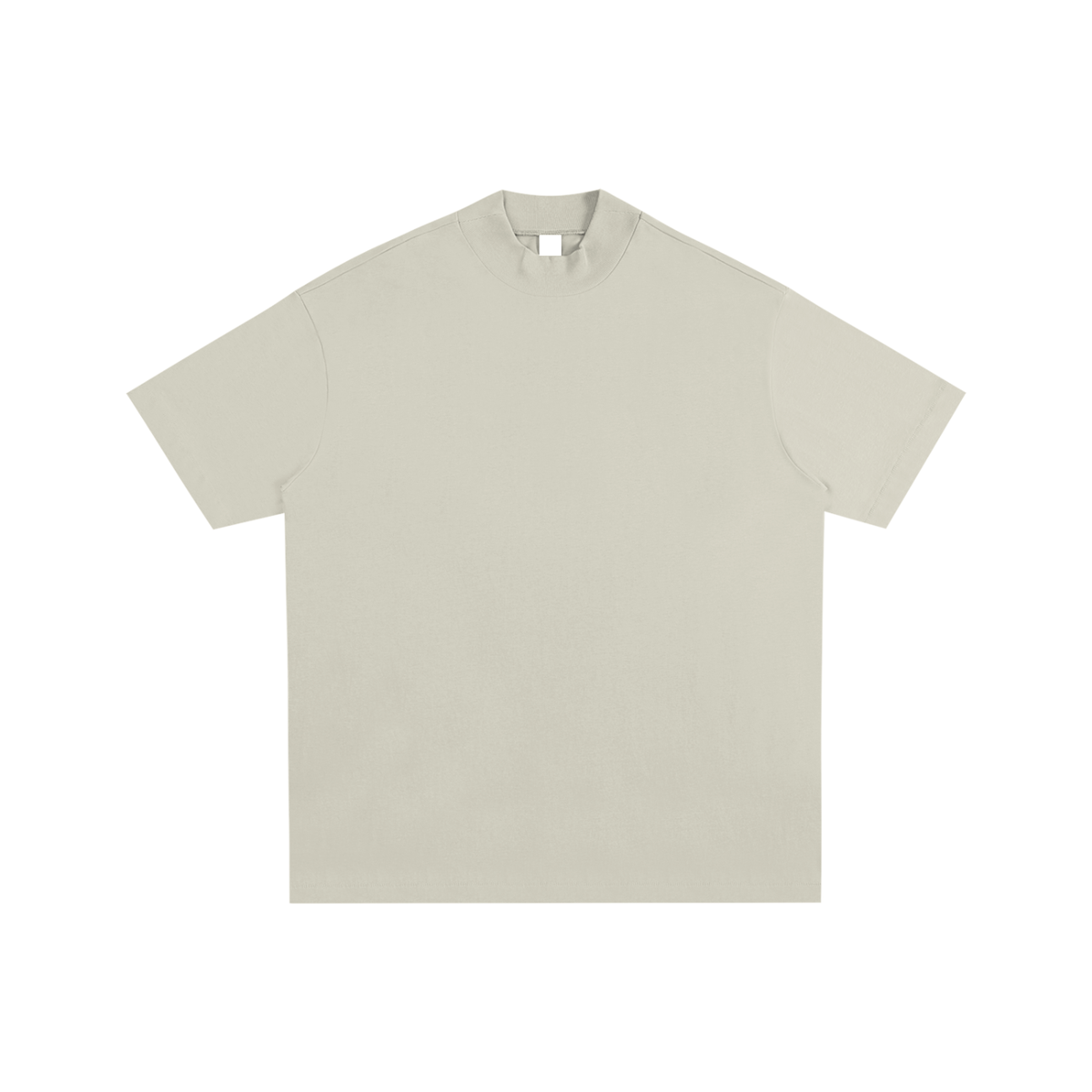 Gray Apricot Essential Cotton T-Shirt front product view