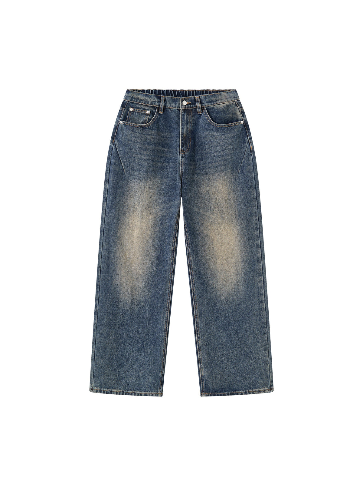 Men's Vintage Wash Denim Jeans