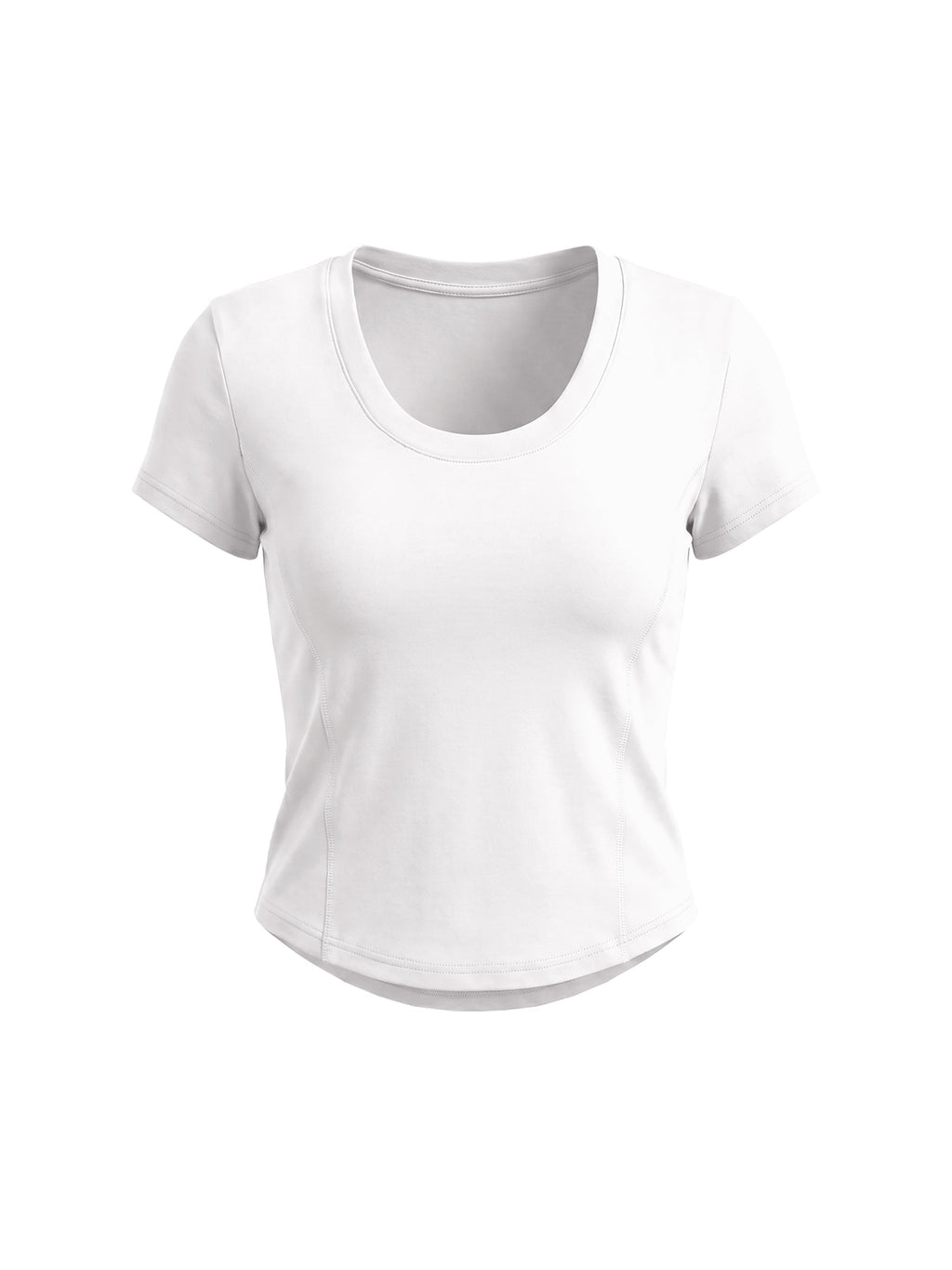Women's Paneled Crop T-Shirt