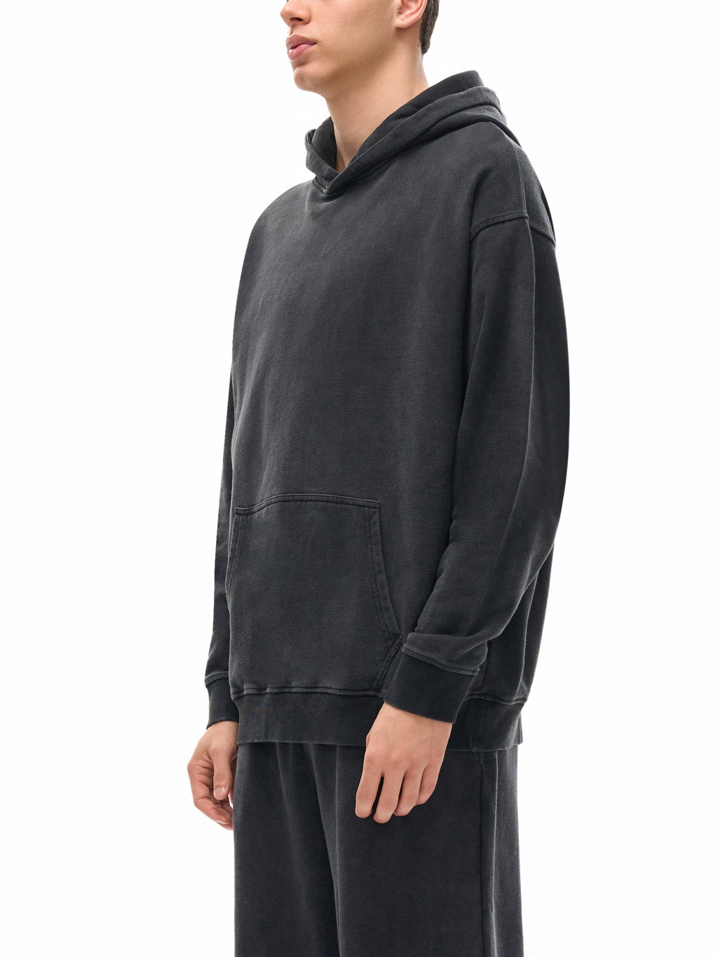 Vintage Washed Cotton Hoodie