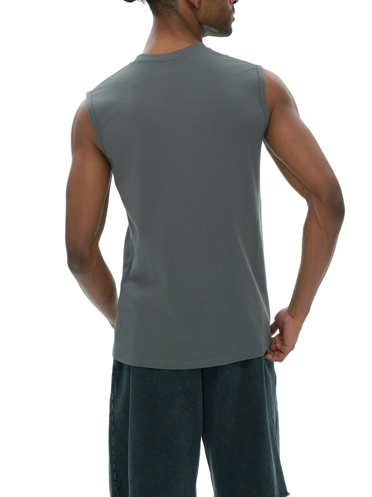 Men’s Sleeveless Cotton Tank Top