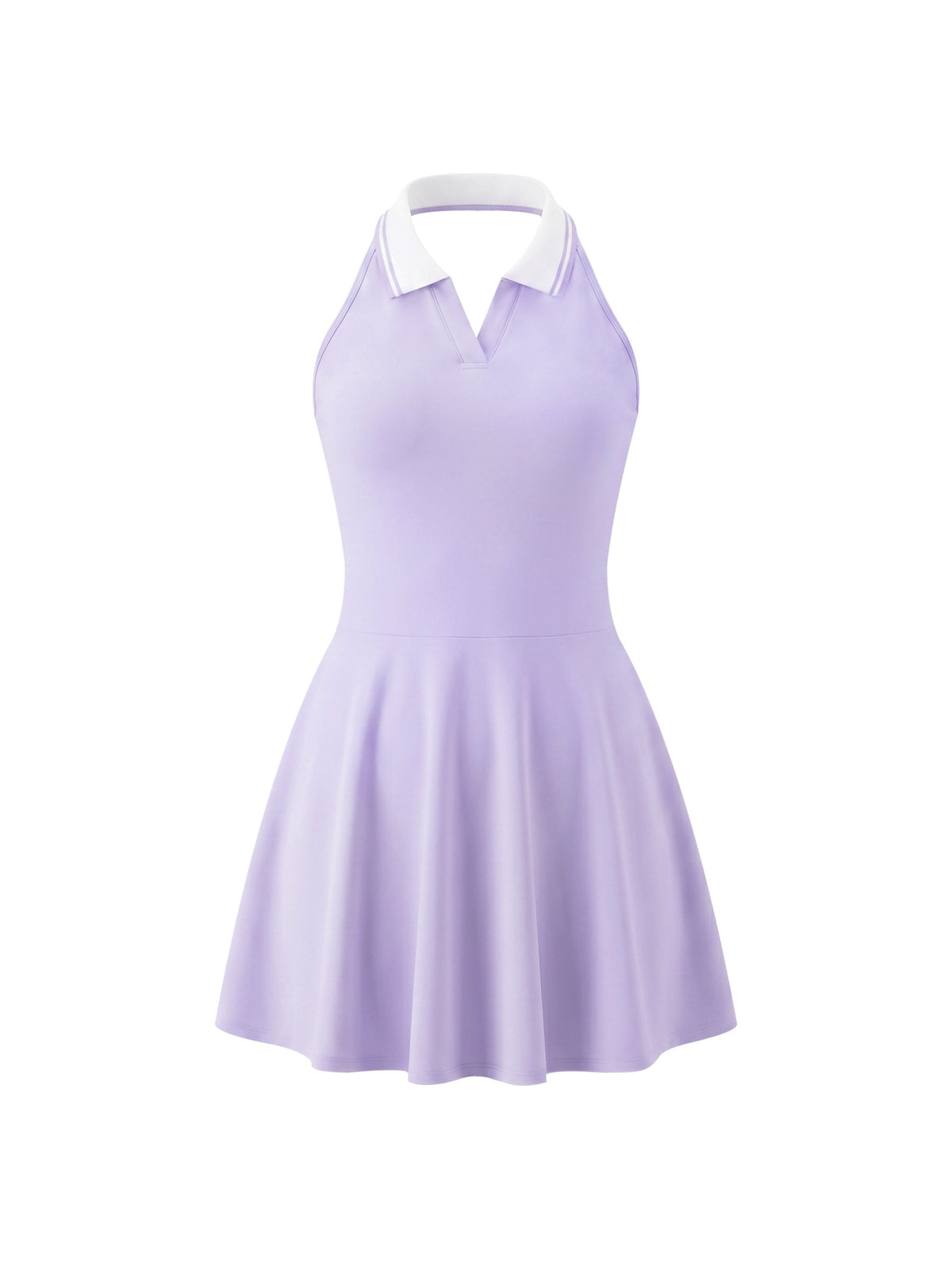 Women’s Collared Halter A-Line Tennis Dress