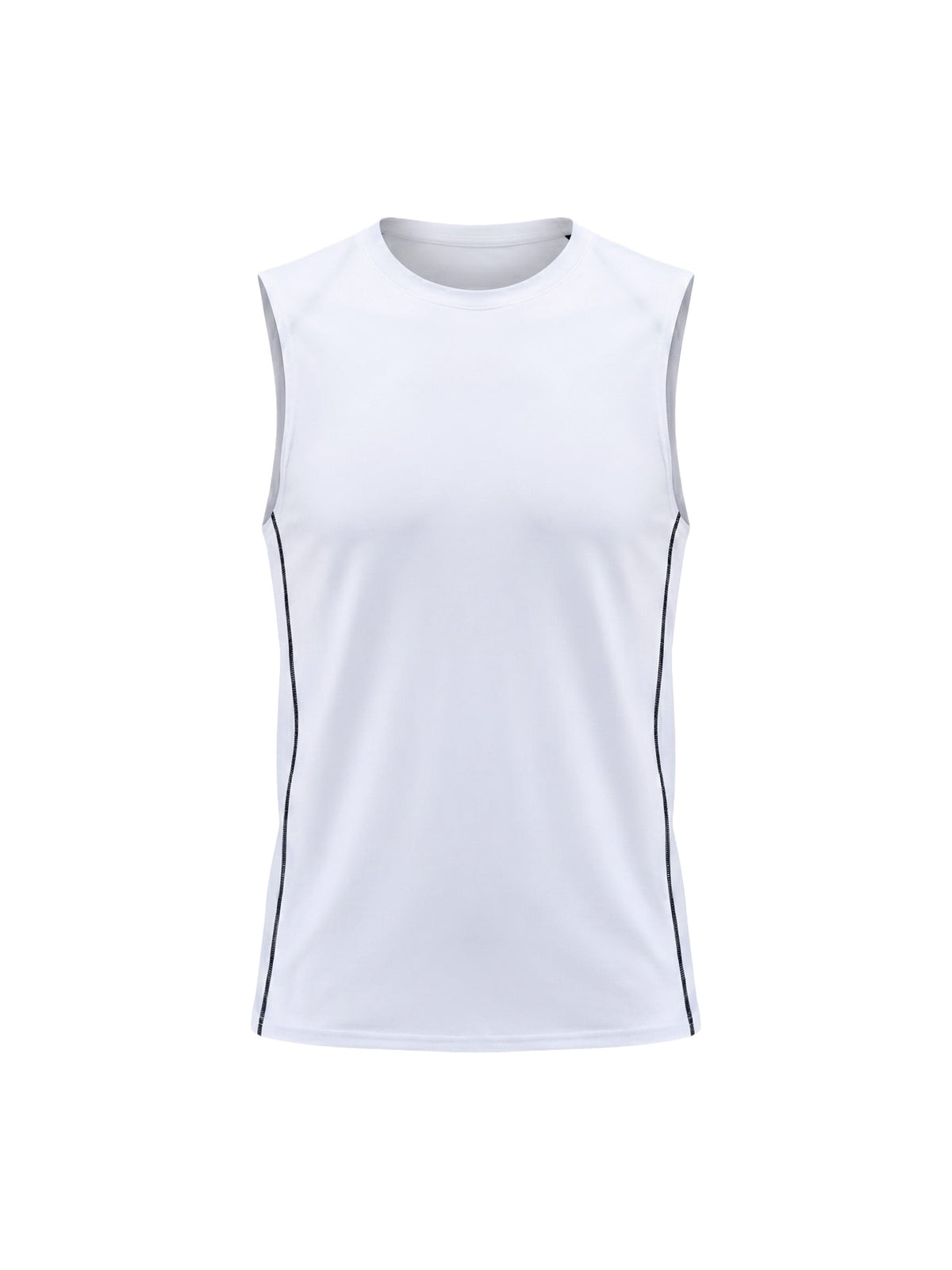 Men's Slim-Fit Topstitch Tank Top