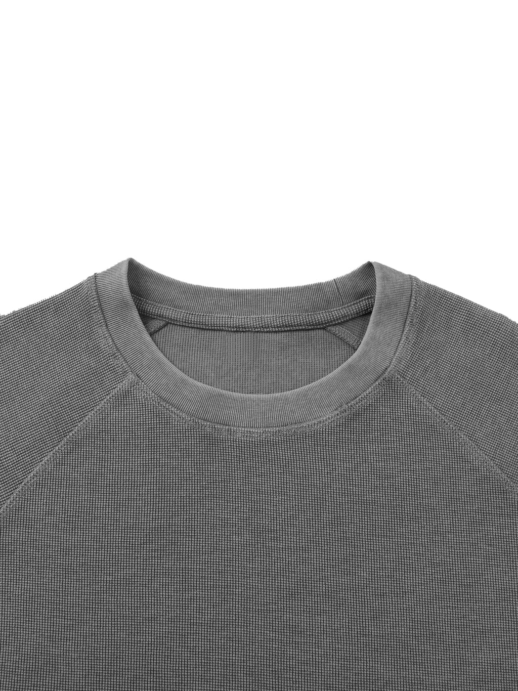 Unisex Vintage Wash Boxy Waffle T-Shirt