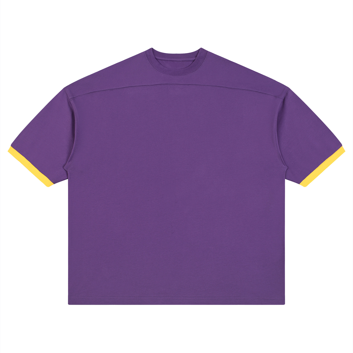 Unisex Colour Block Drop Shoulder T-Shirt