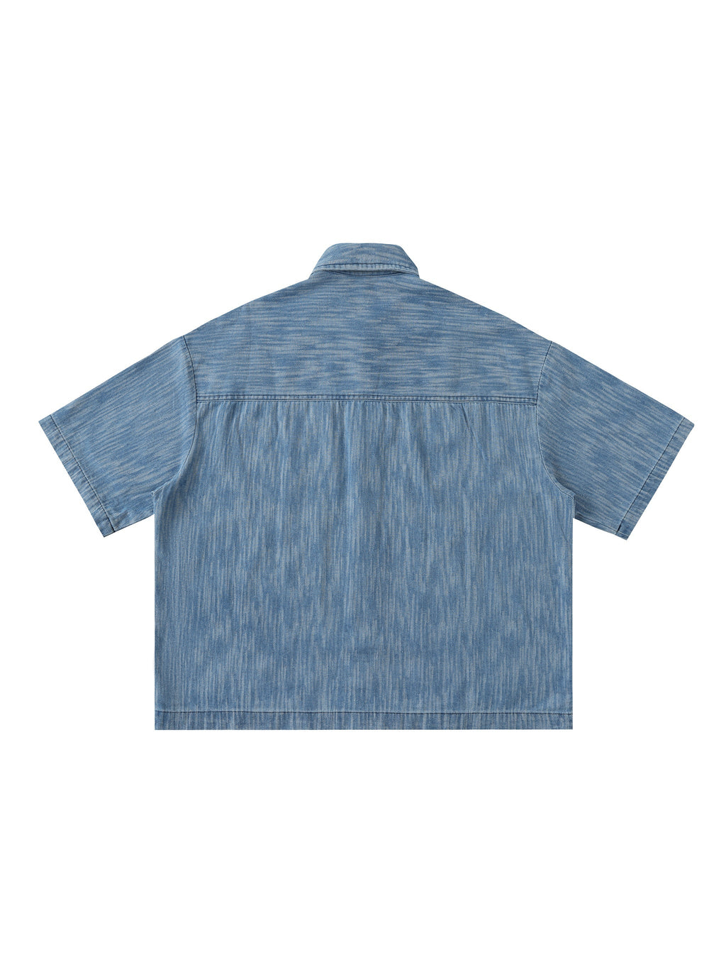 Distressed Wash Short Sleeve Shirt