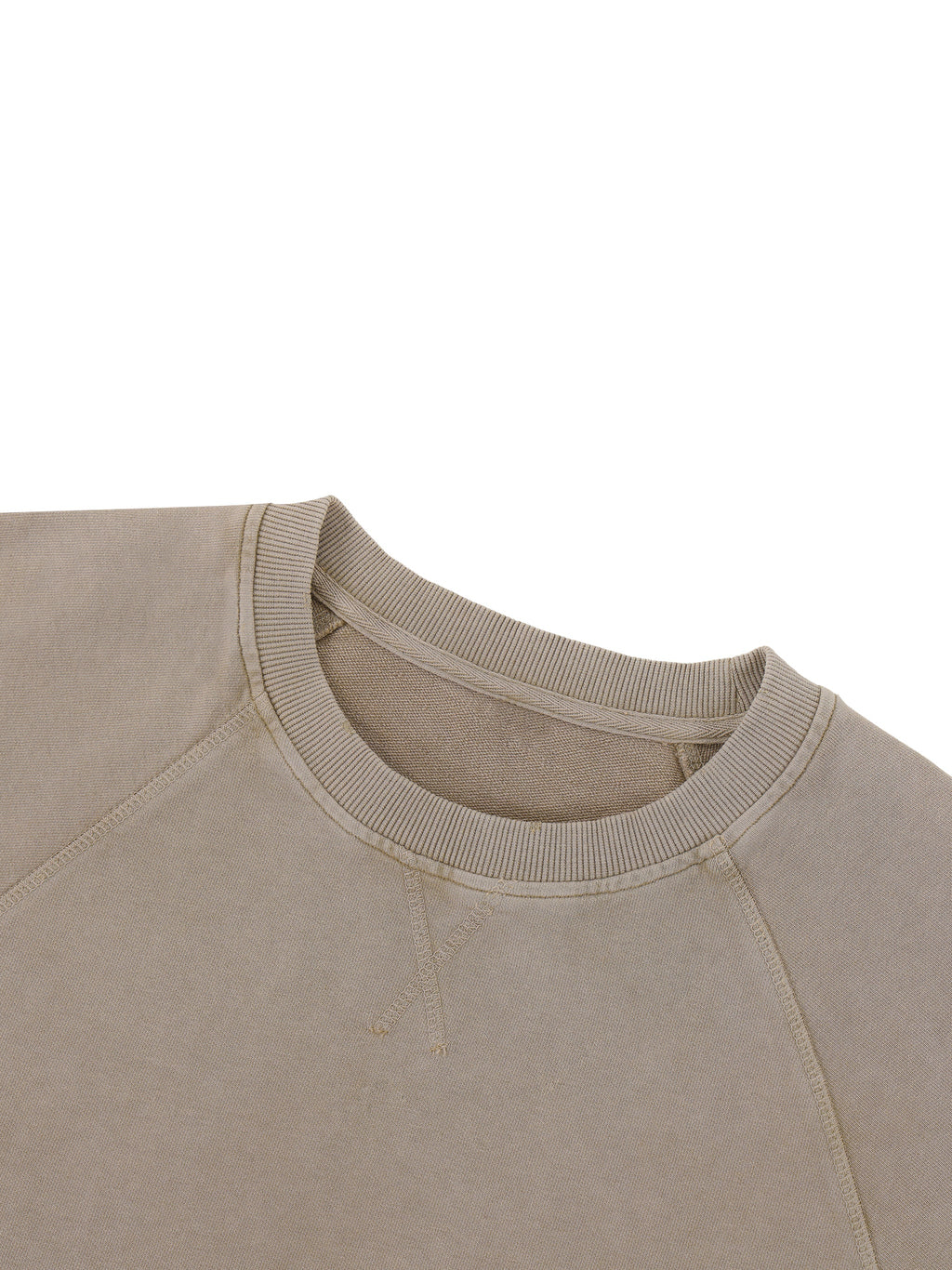 Unisex Vintage Wash Raw Edge Boxy T-Shirt