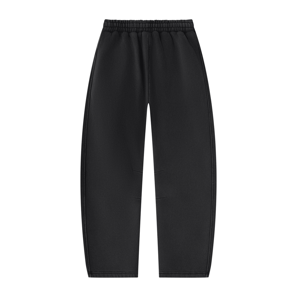 Unisex Vintage Wash Barrel-Leg Fleece Sweatpants V3