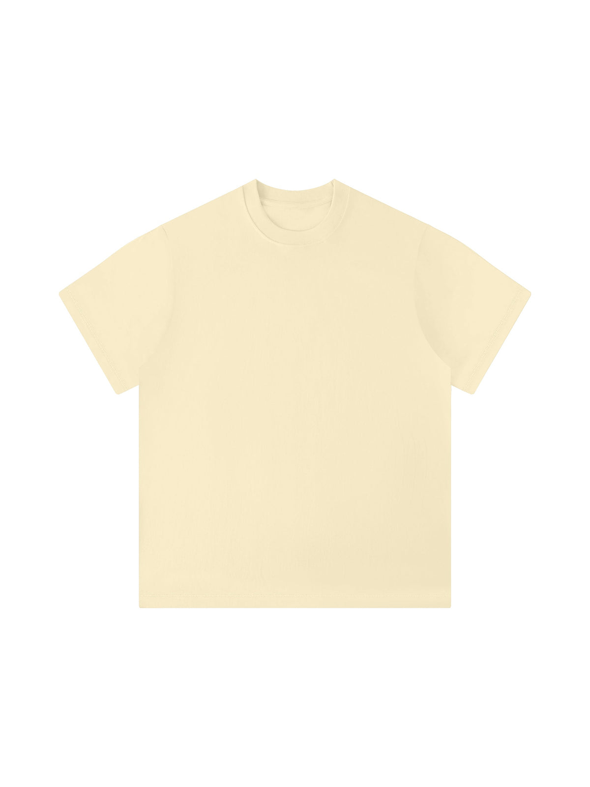 Unisex Solid Color Regular Fit T-Shirt