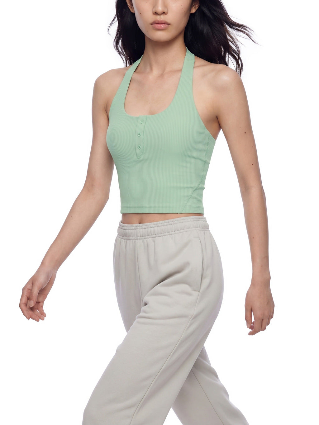 Women's Halter Yoga Tank Top
