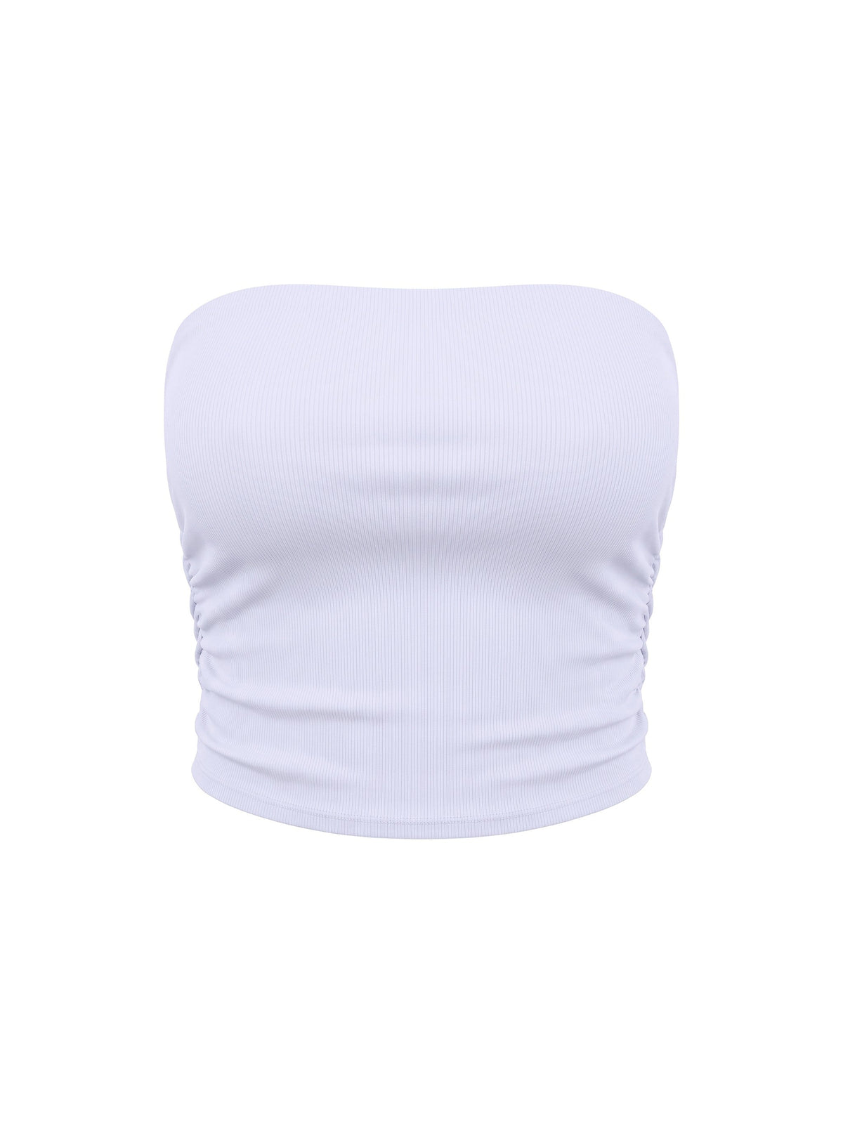 Women’s Ruched Cropped Yoga Tube Top