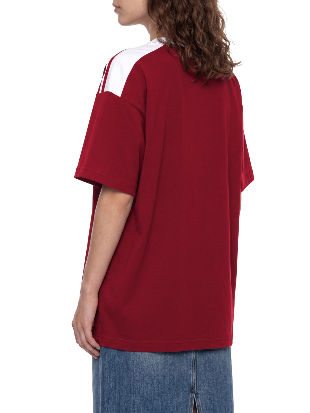 Unisex Color Block Loose T-Shirt