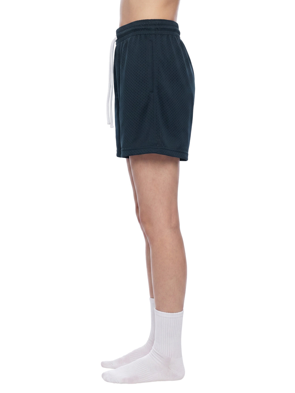 Mesh Drawstring Shorts