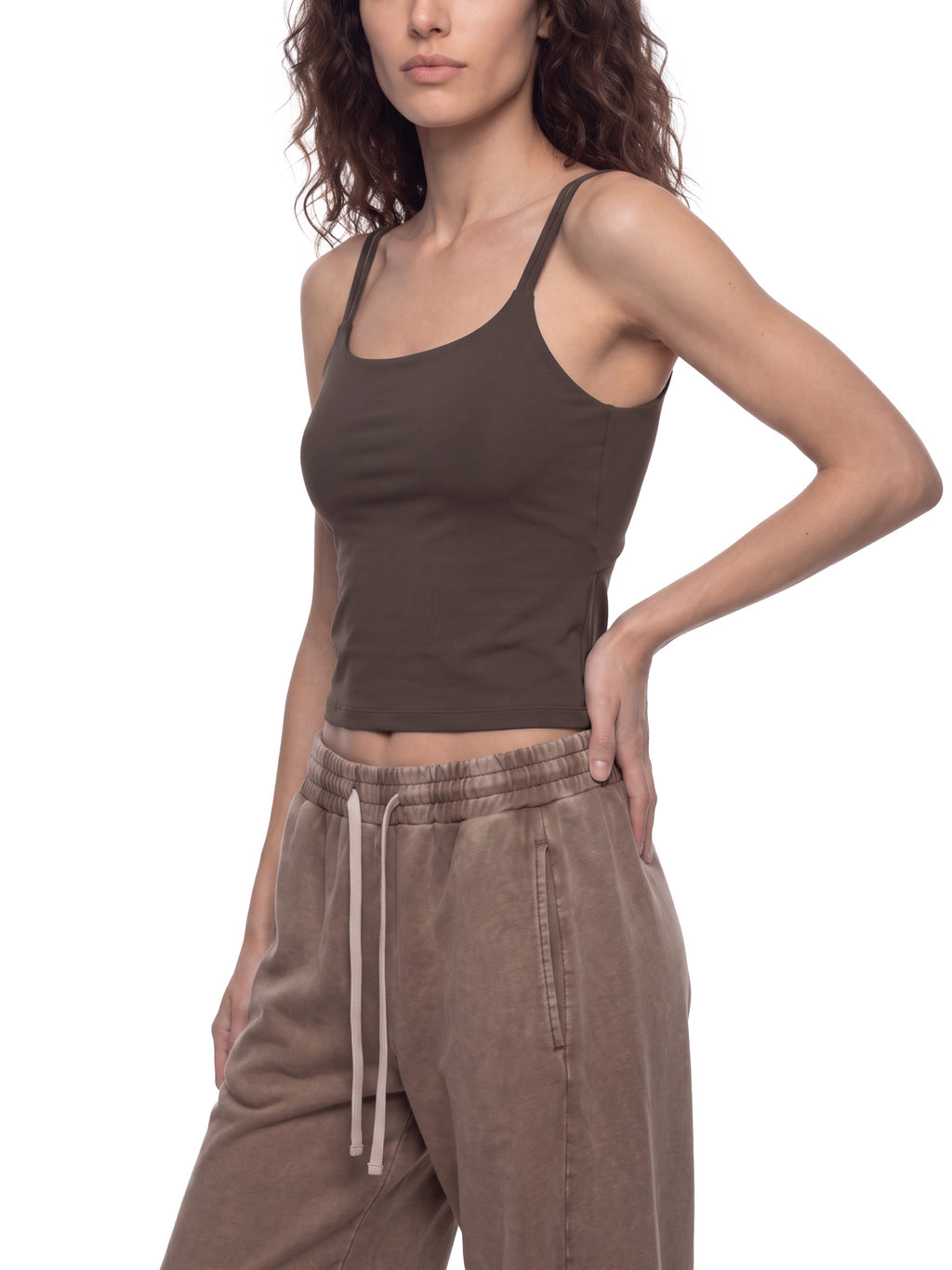 Women's Yoga Crop Tank Top