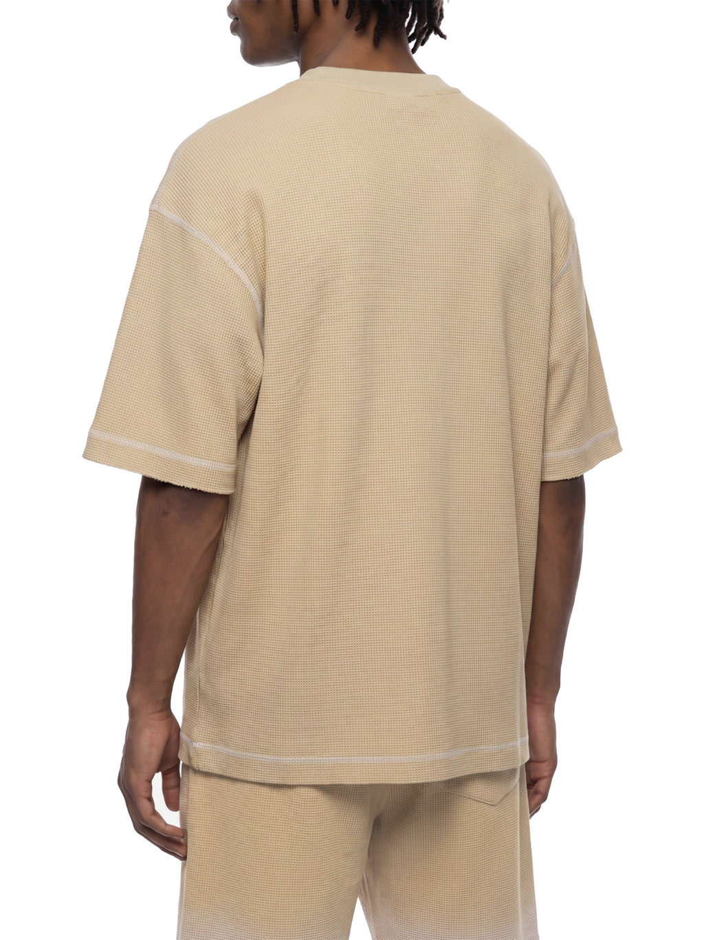 Unisex Sunfade Waffle Boxy T-Shirt