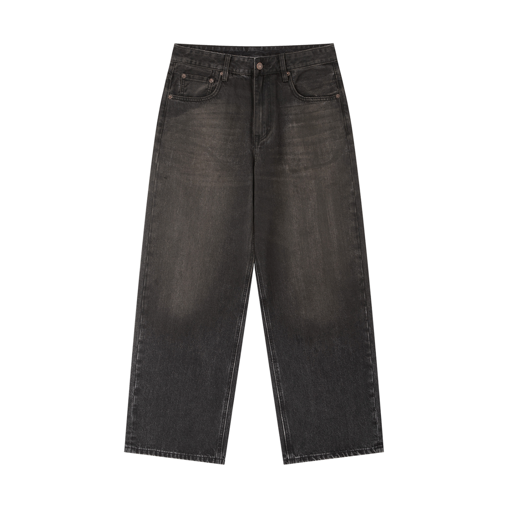 Men’s Vintage Wash Heavyweight Denim Jeans