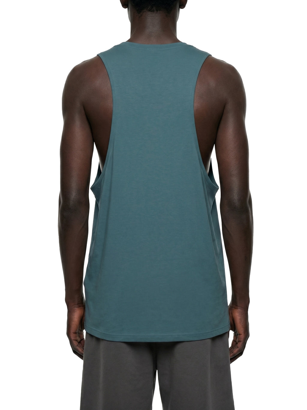Men's Solid Colour Crewneck Tank Top
