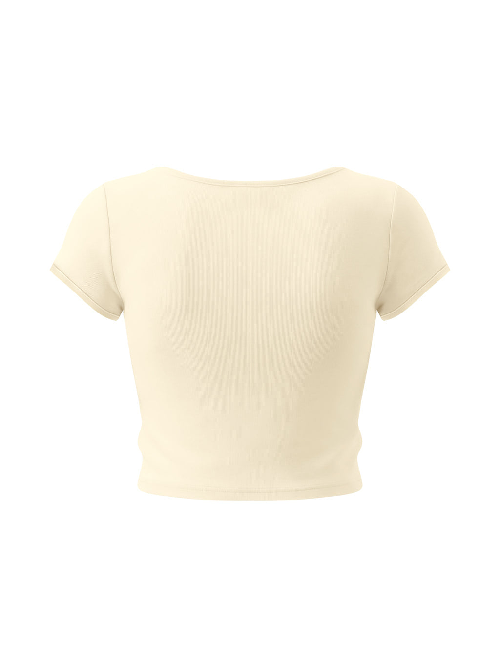 Women's Slim Cap Sleeve Crop T-Shirt