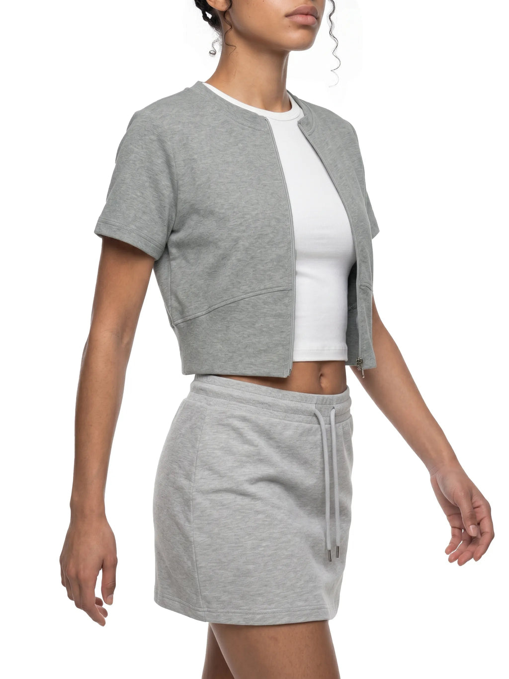 Women’s Paneling Full Zip T-Shirt
