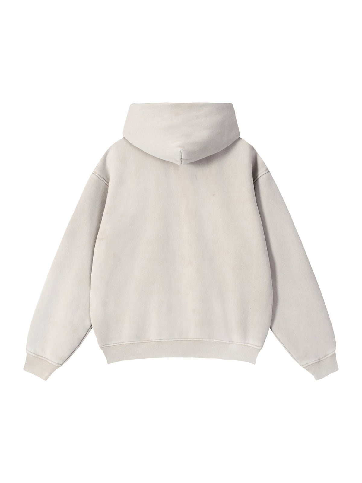 Zip-Through Boxy Fleece Hoodie