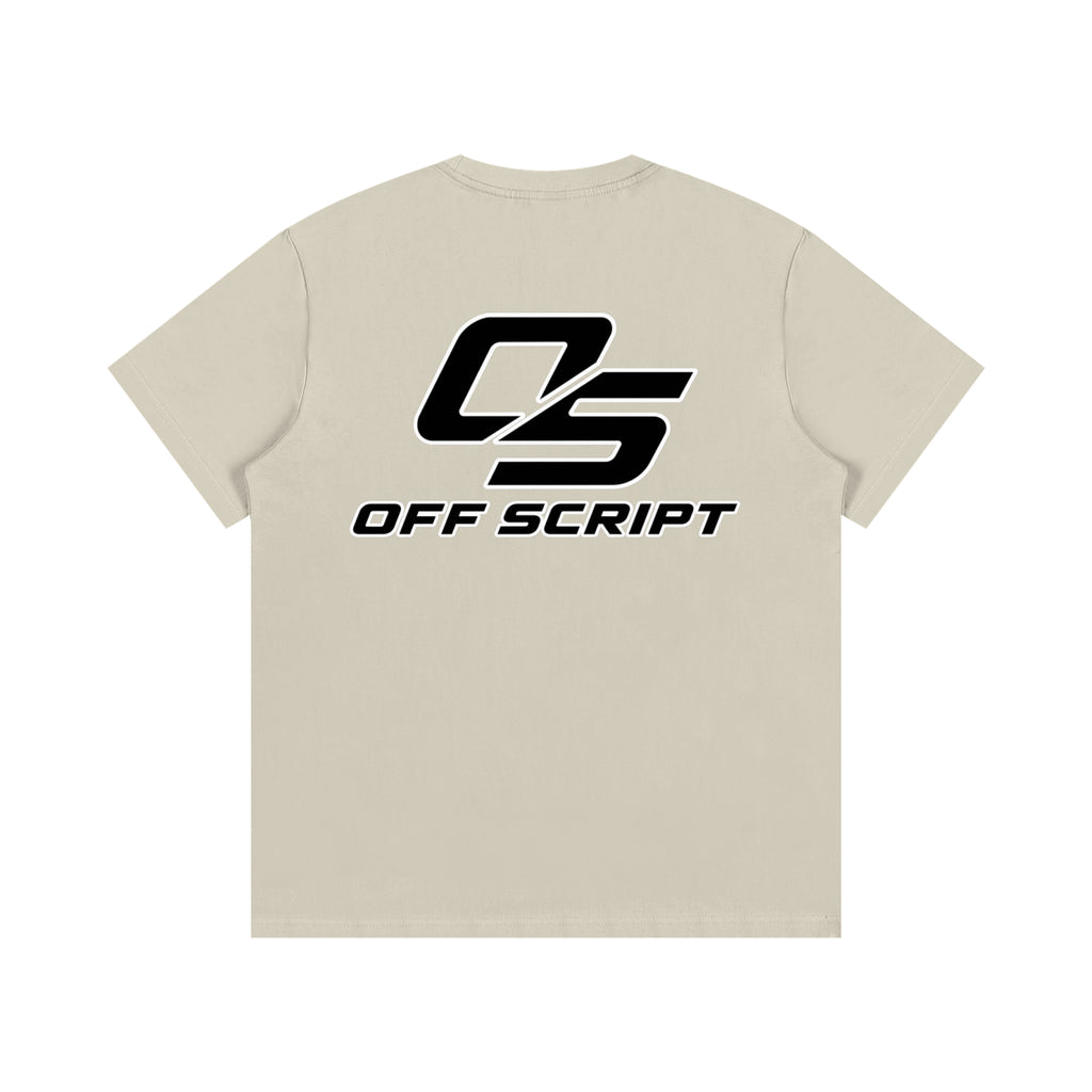 One Nation Essential Cotton T-Shirt - Khaki back product view