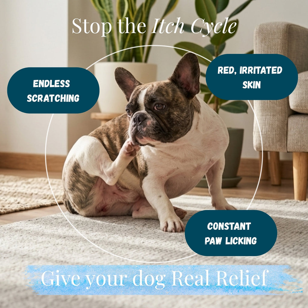 Quercetin with Bromelain for Dogs – Skin Allergy & Itch Support