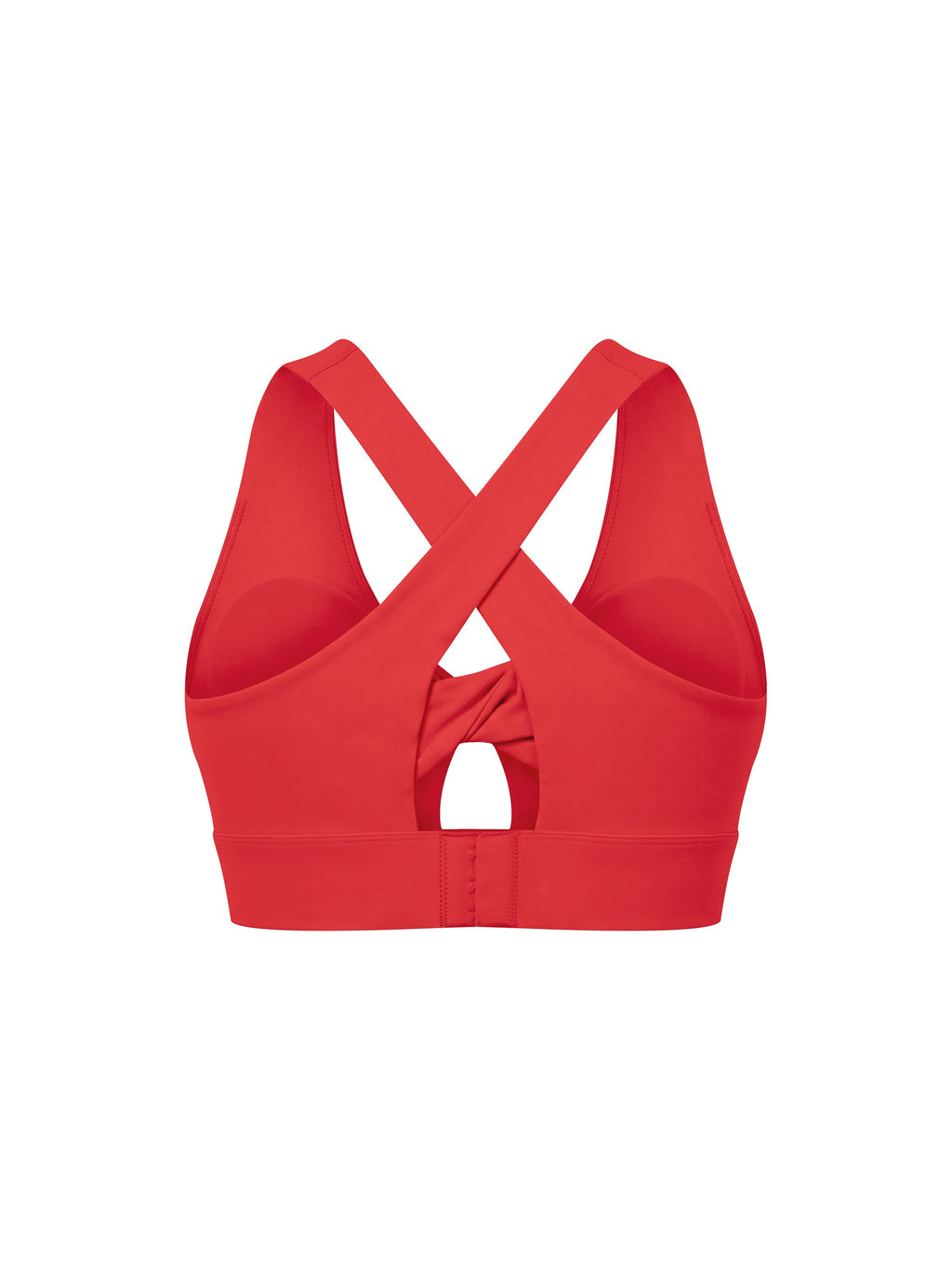 Women's Twist Front V-Neck Sports Bra