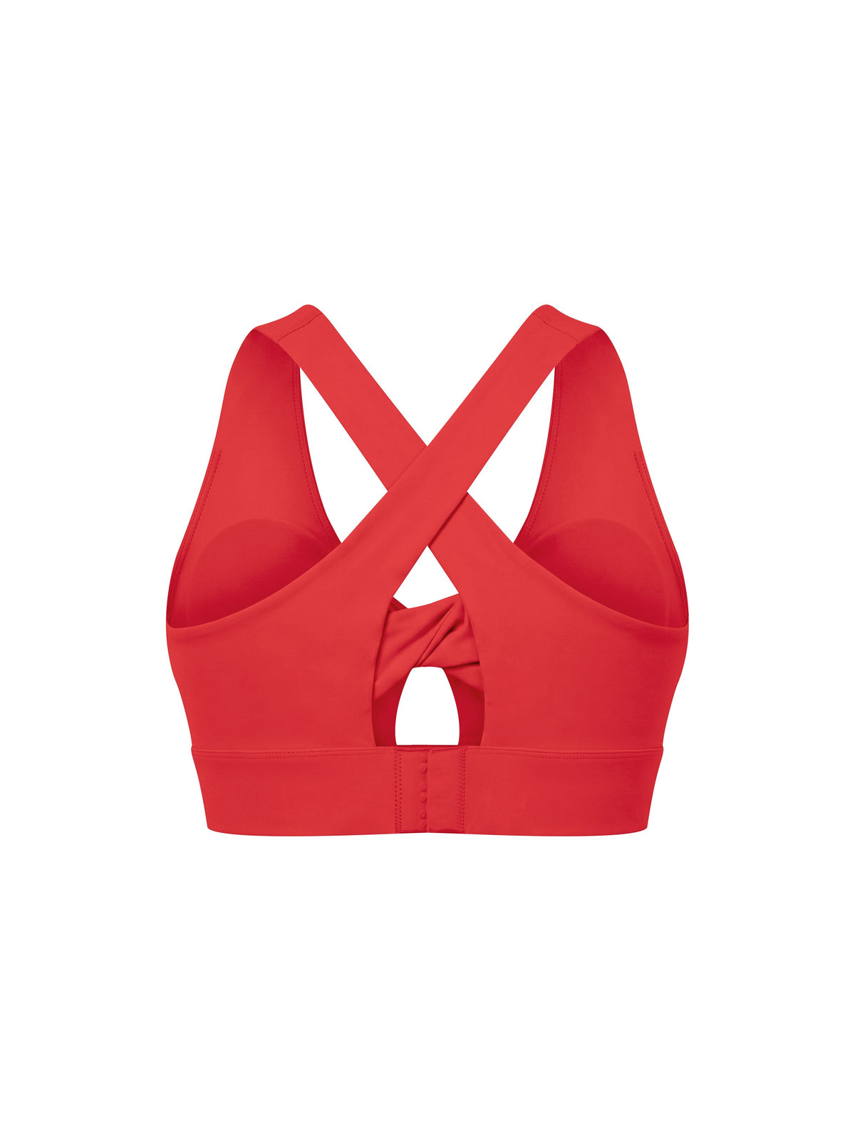 Women's Twist Front V-Neck Sports Bra