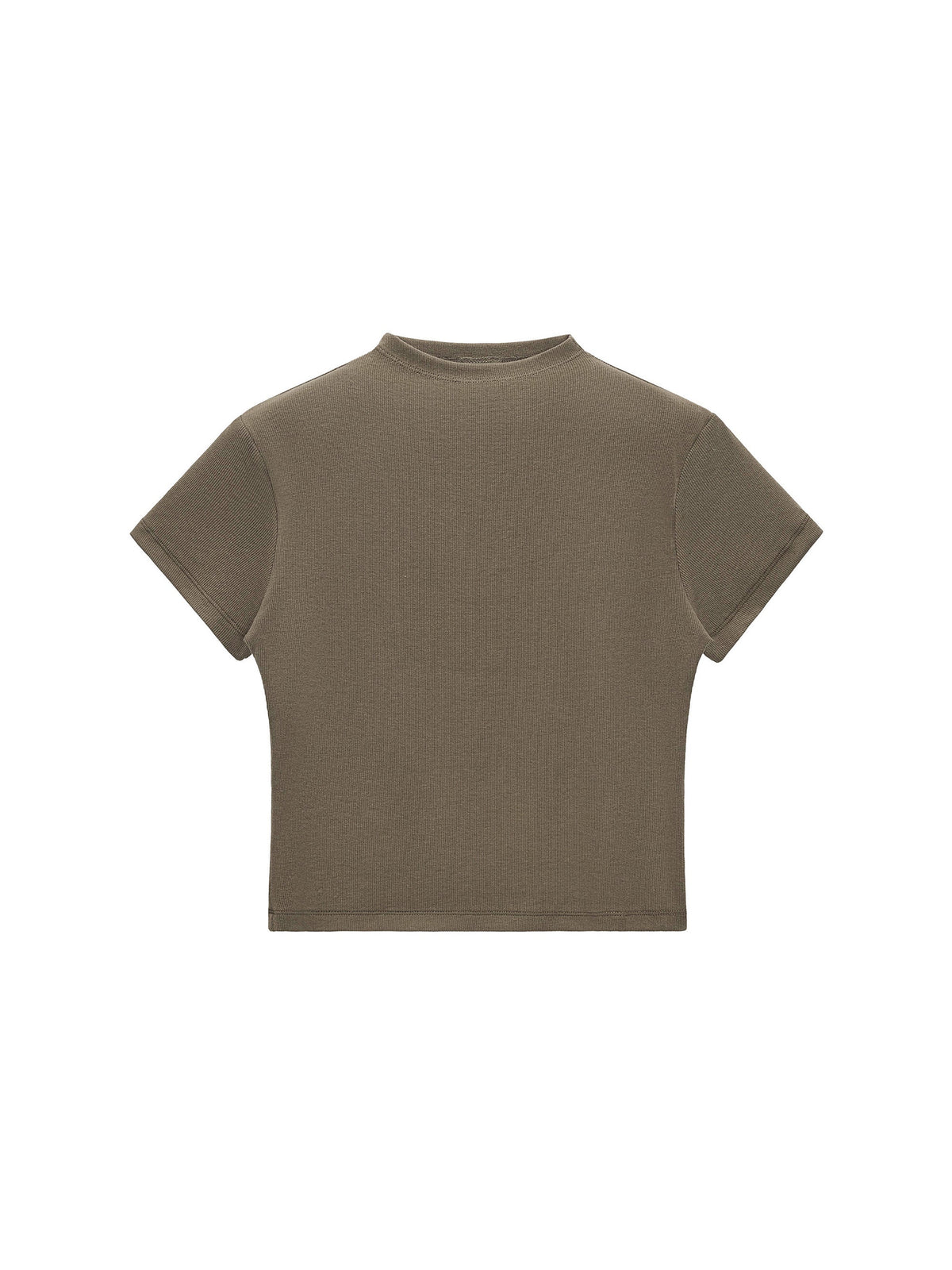 Essential Slim Fit Mock Neck T-Shirt