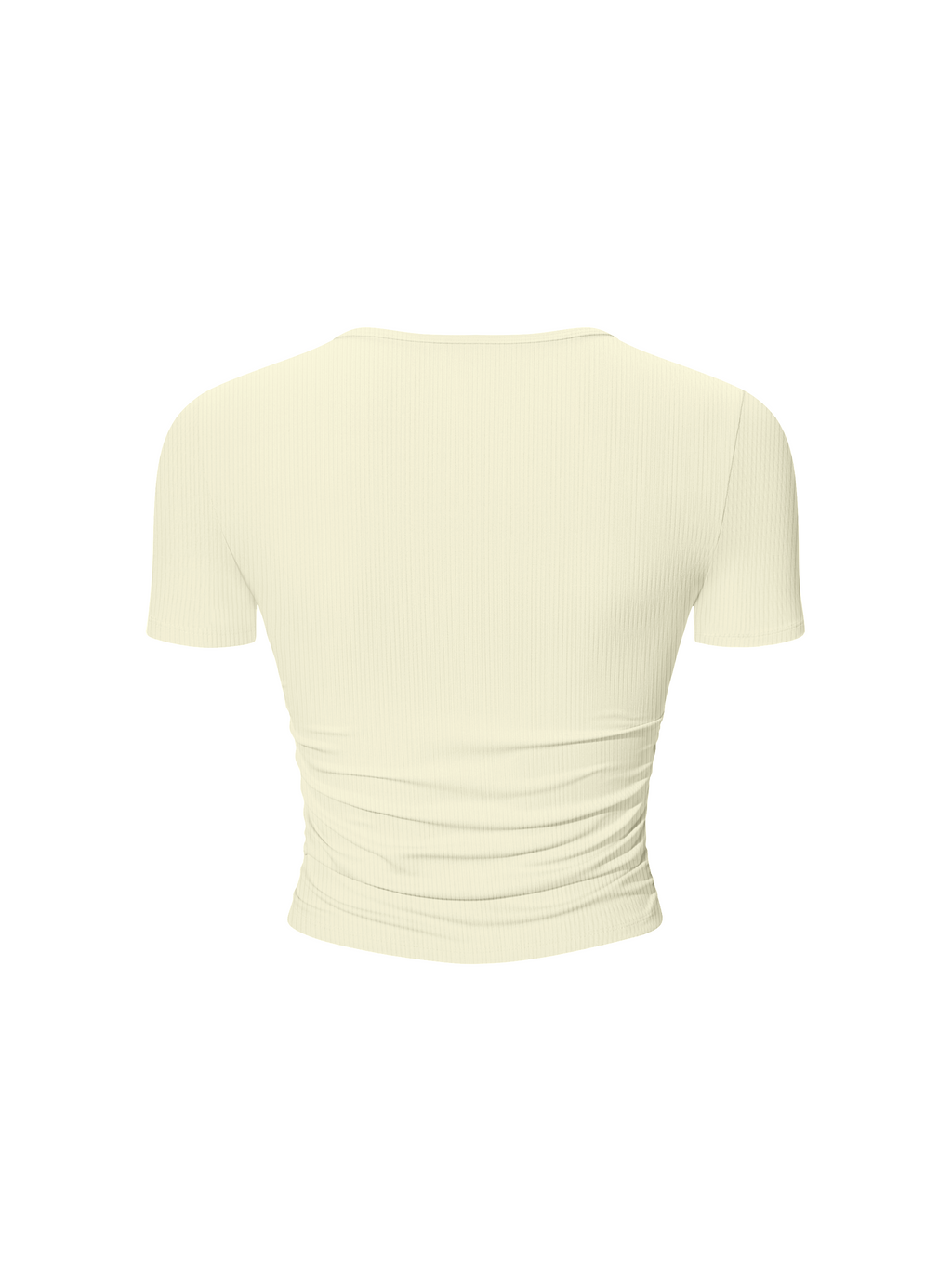 Ruched Bodycon Crop Top