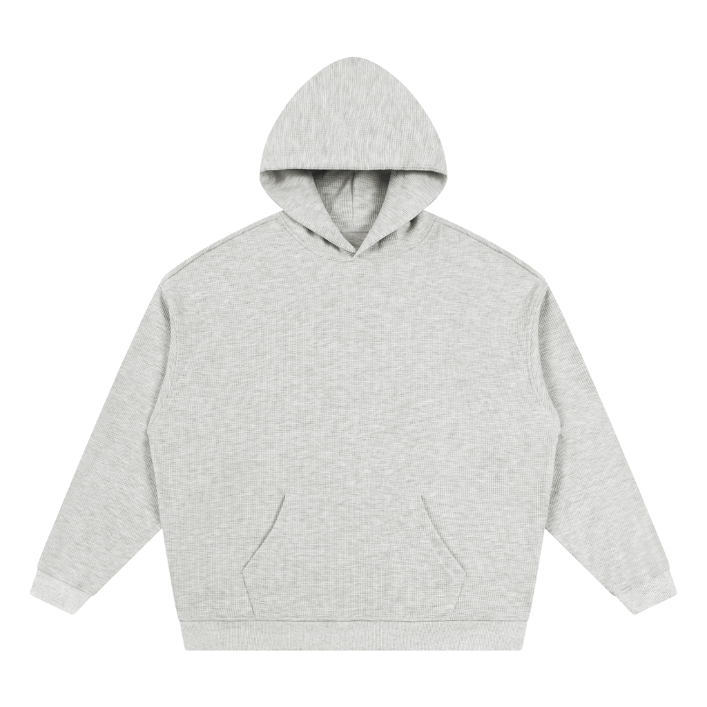 Unisex Waffle Oversized Hoodie