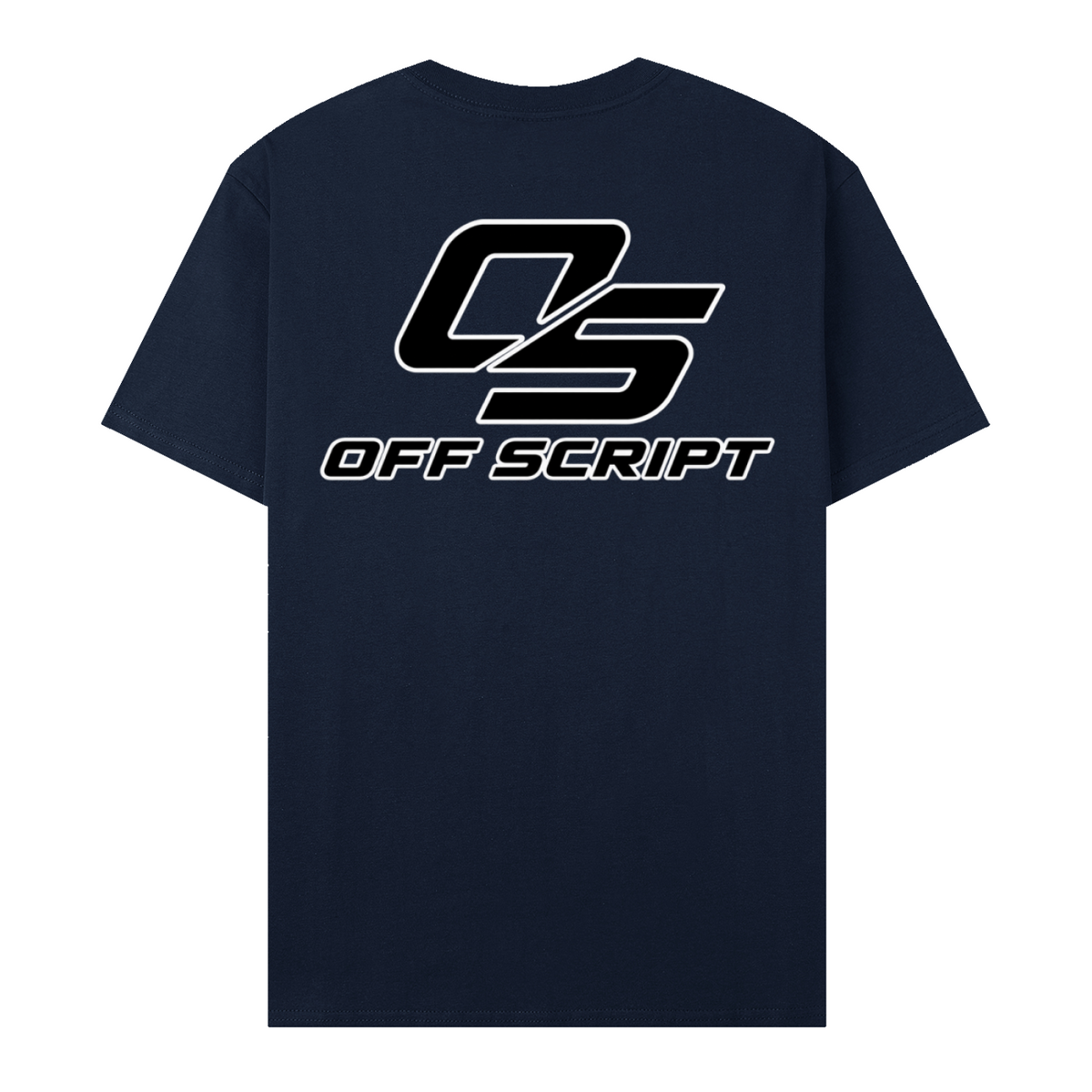 One Nation Essential Cotton T-Shirt - Royal Blue back 3D mockup