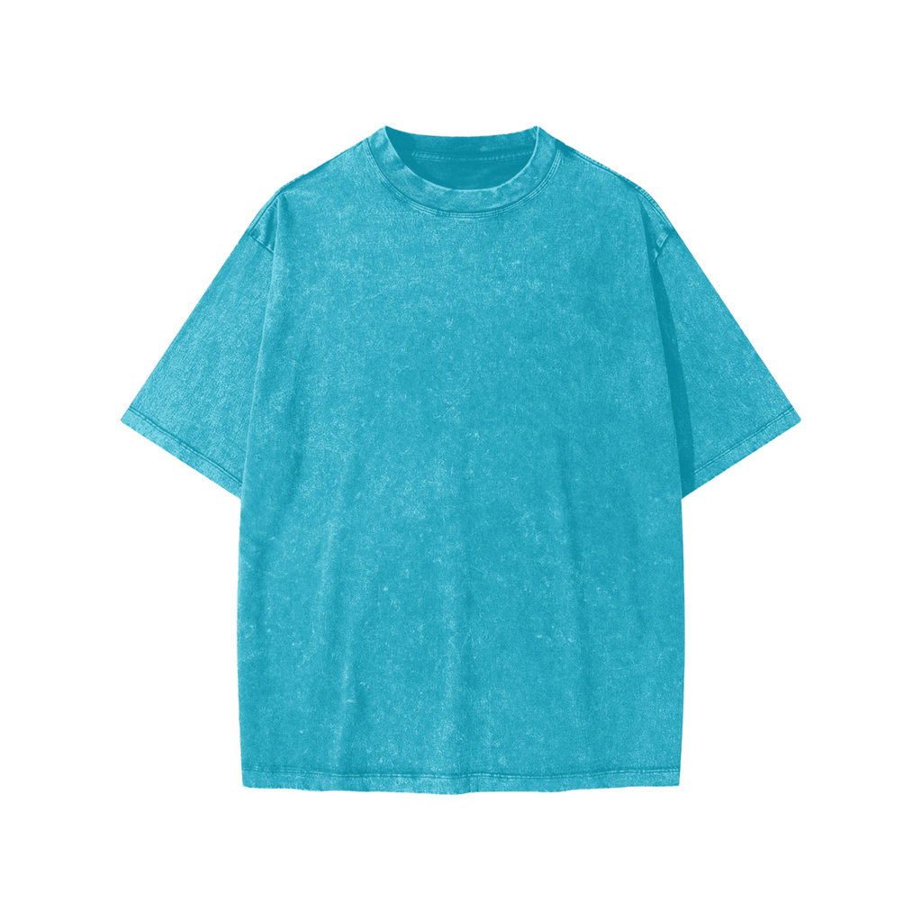 Kids' Snow-Washed Loose-Fit Cotton T-Shirt