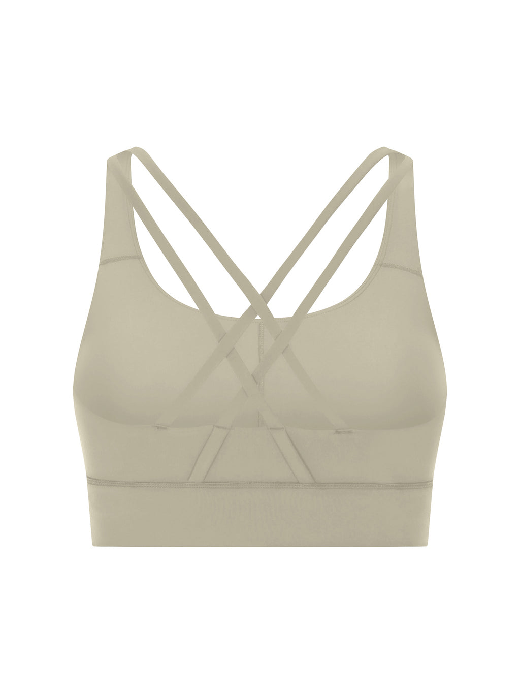 Strappy Criss-Cross Sports Bra