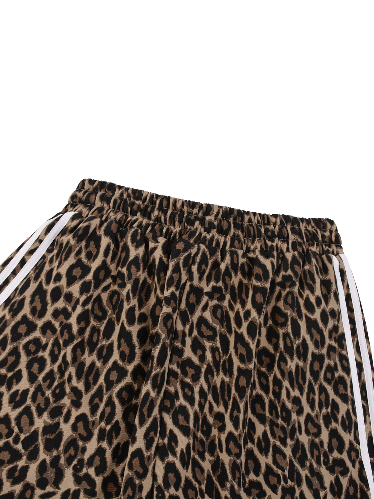 Unisex Leopard Barrel Leg Sweatpants