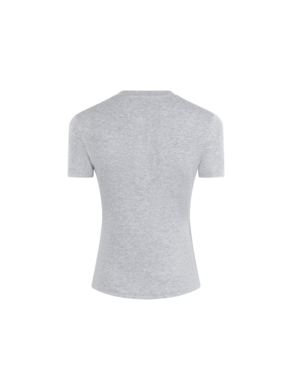 Modal Bodycon Henley Shirt