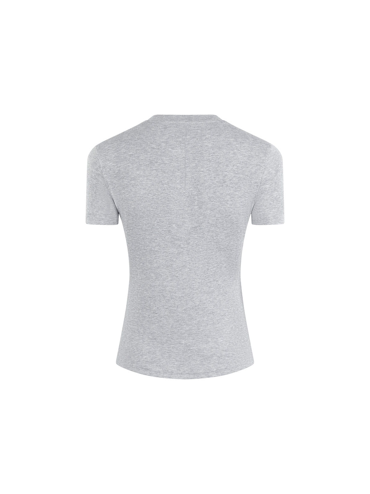 Modal Bodycon Henley Shirt