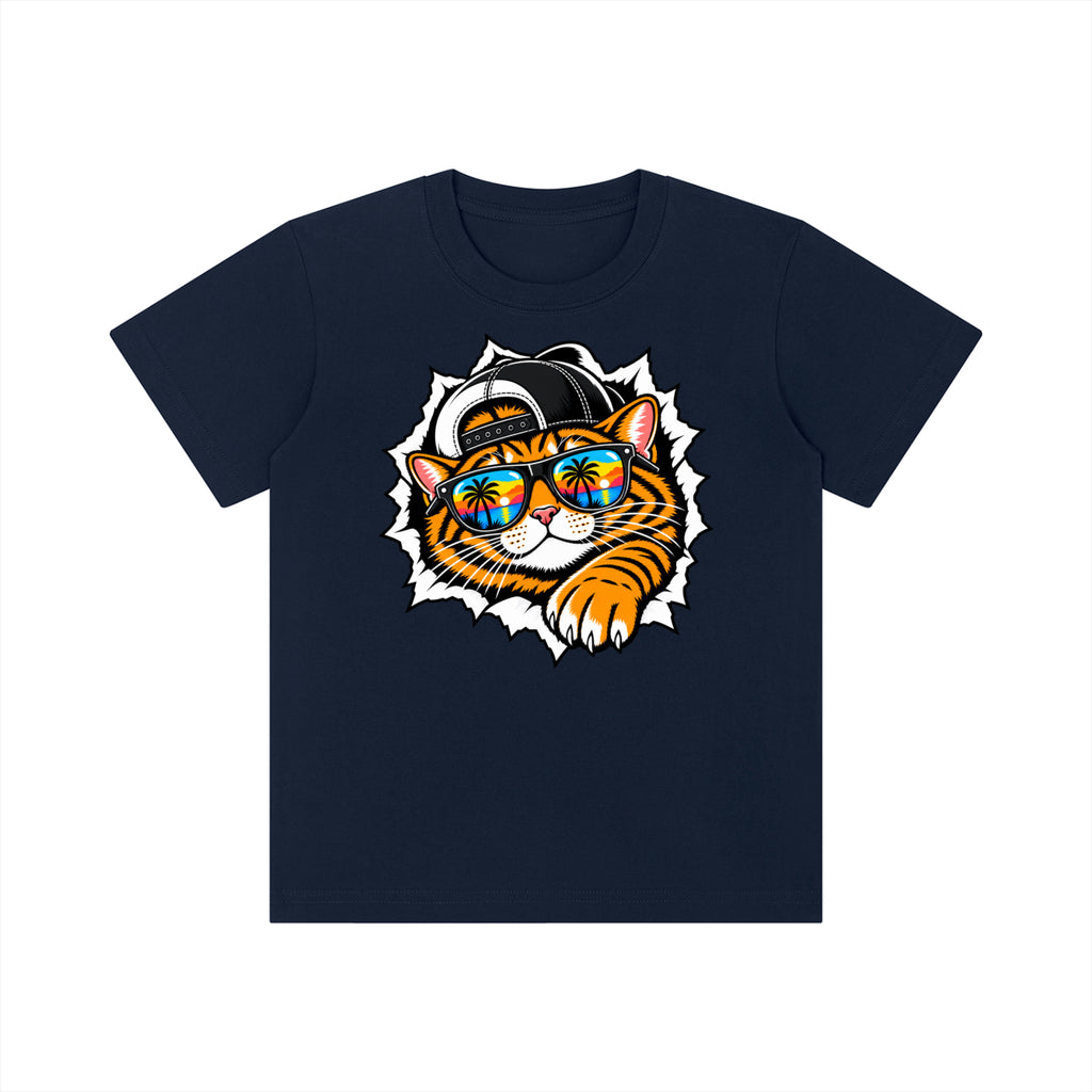 Cool Cat Kids' Crewneck Short-Sleeve T-Shirt