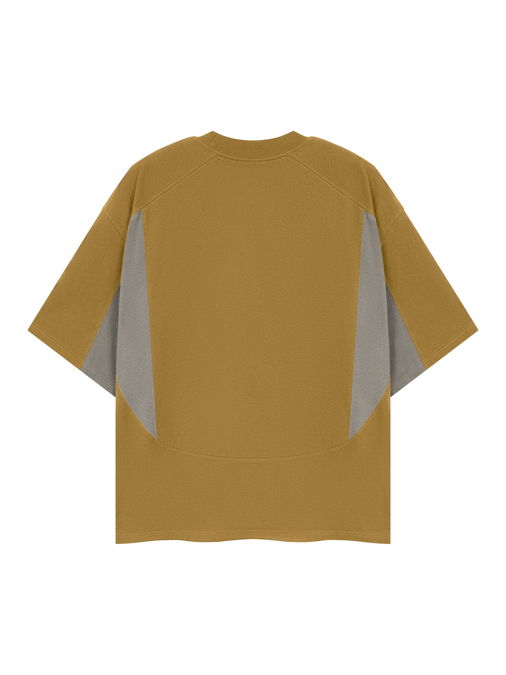 Unisex Color Block Paneling T-Shirt