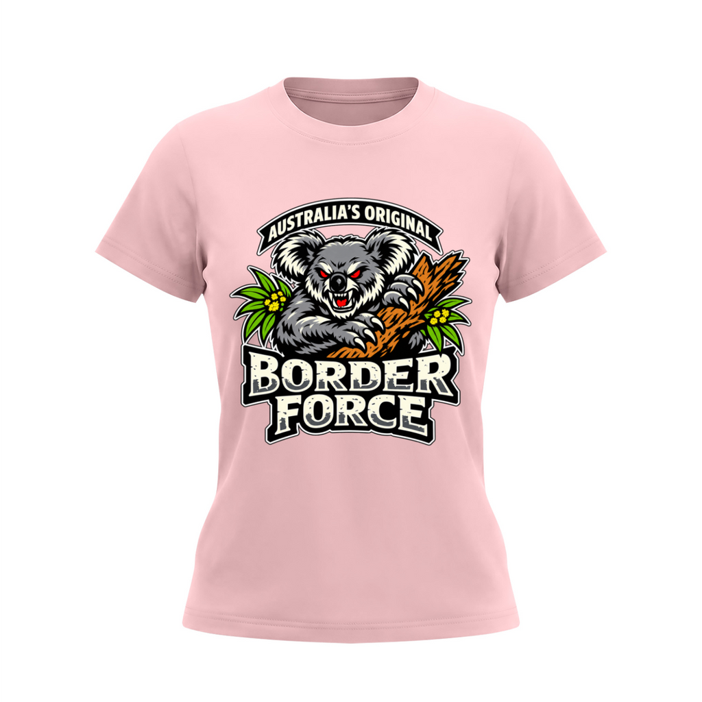 Drop Bear Women's Slim Fit Crewneck T-Shirt