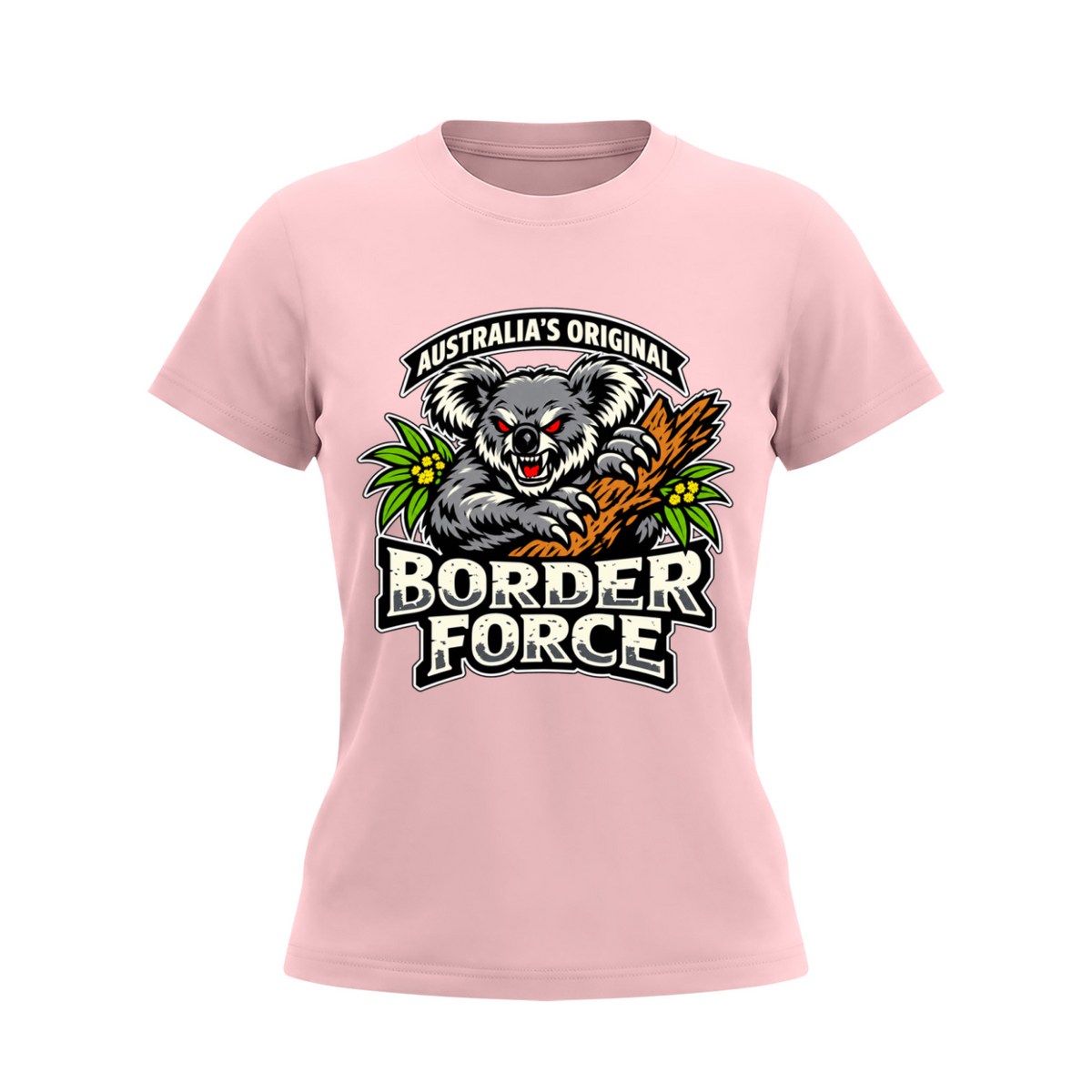 Drop Bear Women's Slim Fit Crewneck T-Shirt