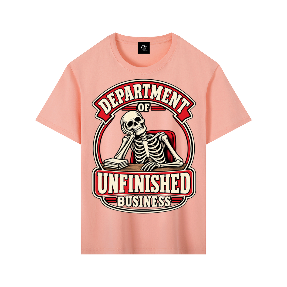 Department of Unfinished Business Pure Cotton Unisex T-Shirt
