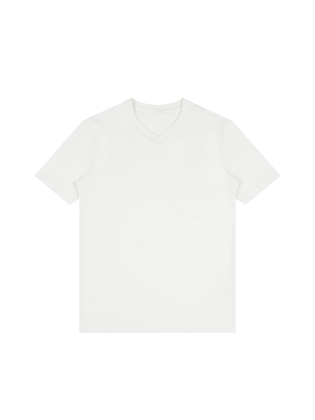 Men's Solid V-Neck T-Shirt