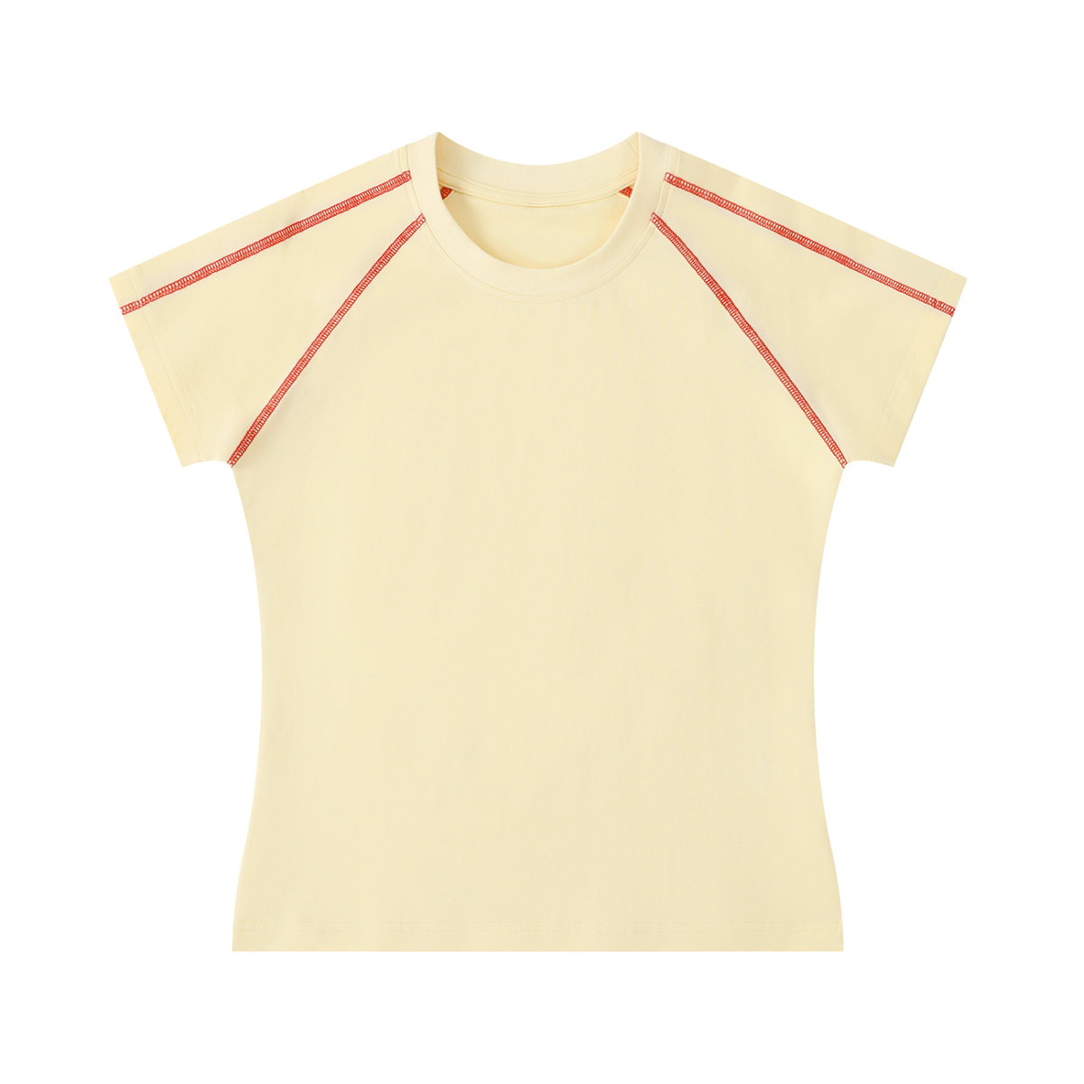Women's Contrast Stitch Raglan T-Shirt