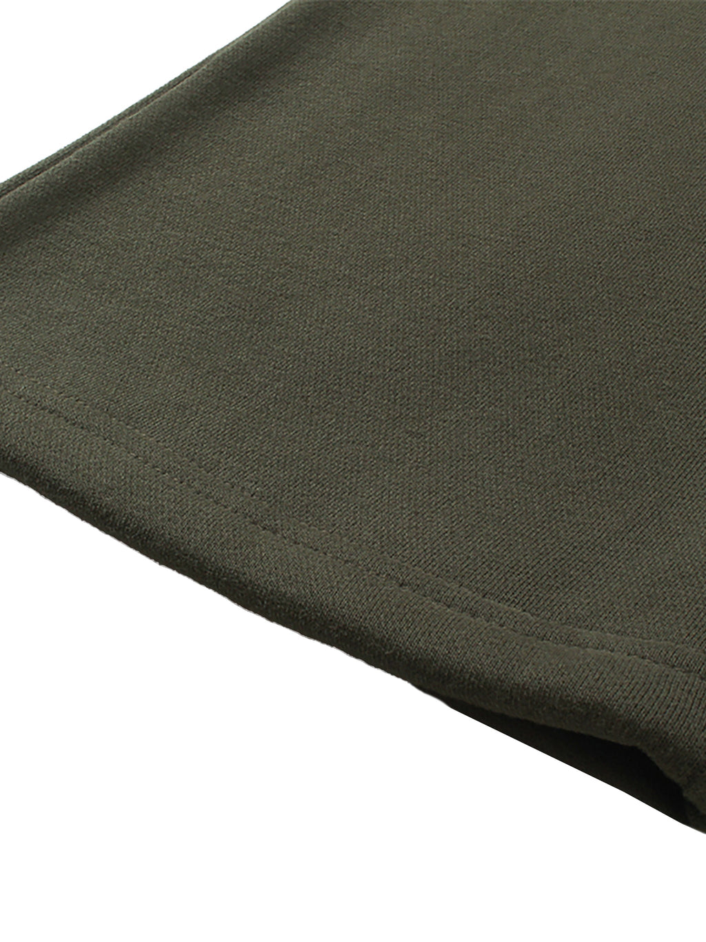 Unisex Solid Colour Fleece Straight-Leg Pants