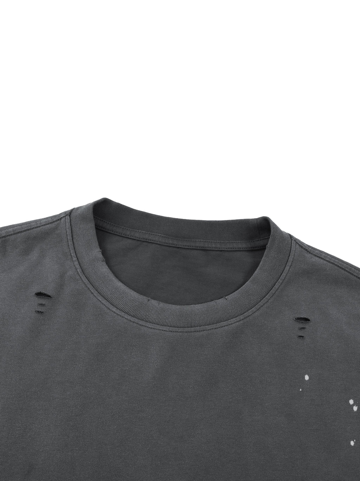 Unisex Vintage Wash Distressed Layer T-Shirt